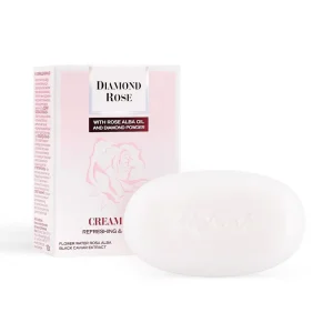 Săpun-cremă revigorant DIAMOND ROSE, 100 g
