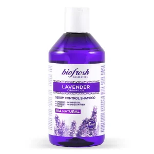 Șampon pentru controlul sebumului LAVENDER ORGANIC OIL, 300 ml