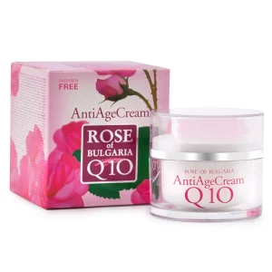 Cremă de față cu Q10 ROSE OF BULGARIA, 50 ml