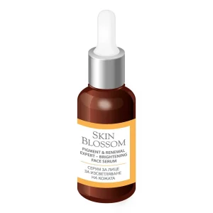Ser pentru față pentru iluminarea pielii cu Vitamina C SKIN BLOSSOM, 30 ml